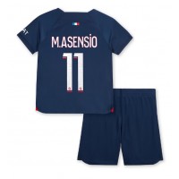 Maglie da calcio Paris Saint-Germain Marco Asensio #11 Prima Maglia Bambino 2023-24 Manica Corta (+ Pantaloni corti)